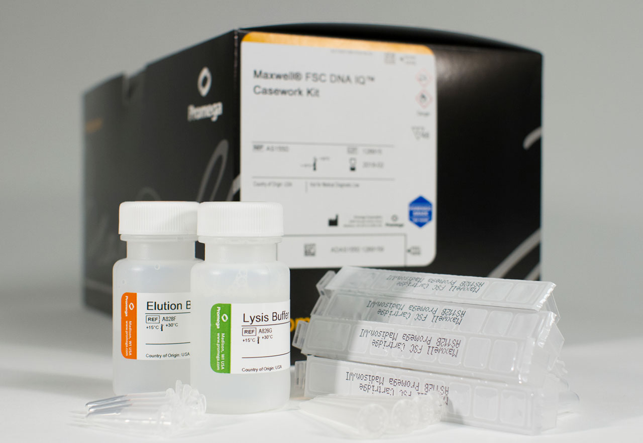 Maxwell FSC DNA IQ Casework Kit