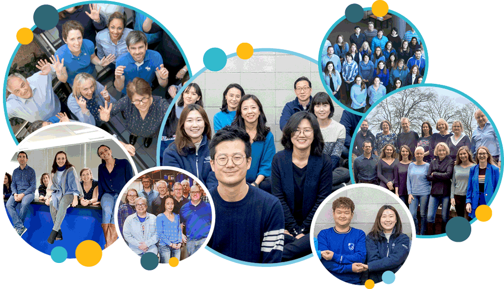 Promega employees wear blue and join the fight against colorectal cancer