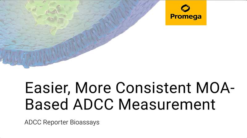 Easier More Consistent MOA Based ADCC Measurement