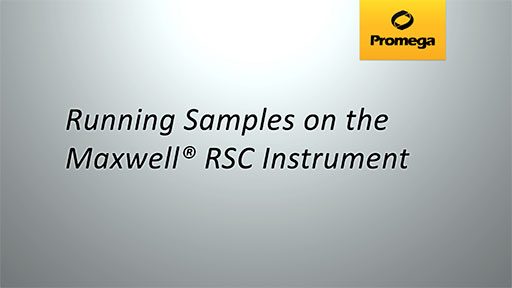 Running Samples on the Maxwell RSC Instrument