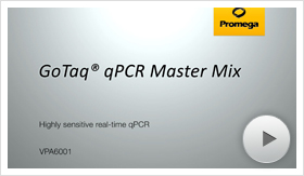 GoTaq® qPCR Mix Protocol