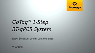 GoTaq 1 Step RTqPCR System Video