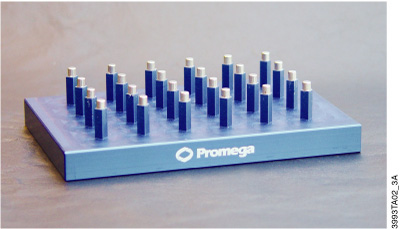 Magnetic separation device for DNA purification protocols