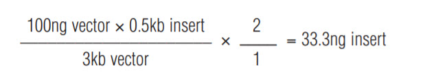 calculation-of-insert-vector-ratiogydF4y2Ba